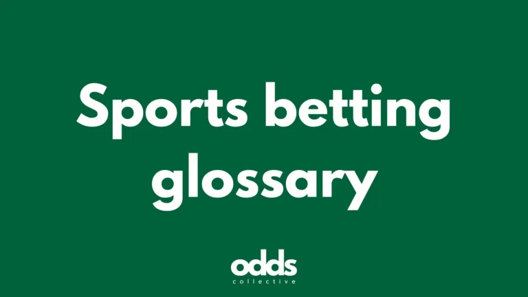 Sports betting glossary image